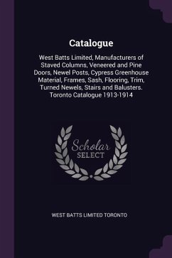 Catalogue - Toronto, West Batts Limited