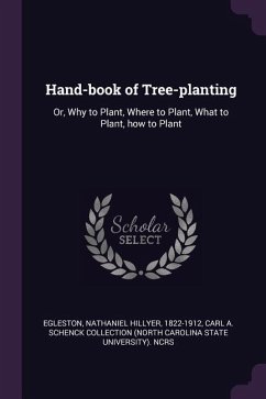 Hand-book of Tree-planting - Egleston, Nathaniel Hillyer; Ncrs, Carl A Schenck Collection