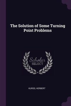 The Solution of Some Turning Point Problems