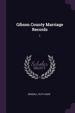 Gibson County Marriage Records