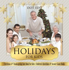 Cover Holidays for Kids   Christmas & Thanksgiving Quiz Book for Kids   Children's Questions & Answer Game Books (eBook, ePUB)