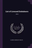 List of Licensed Embalmers