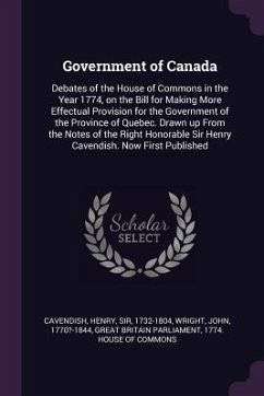 Government of Canada - Cavendish, Henry; Wright, John