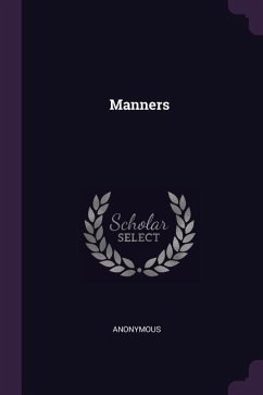 Manners - Anonymous