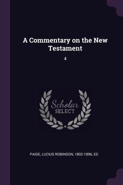 A Commentary on the New Testament