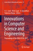 Innovations in Computer Science and Engineering (eBook, PDF)