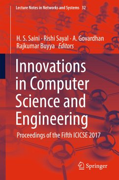 Innovations in Computer Science and Engineering (eBook, PDF)