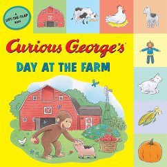 Curious George's Day at the Farm (tabbed lift-the-flap) (eBook, ePUB) - Rey, H. A.