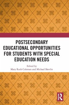 Cover Postsecondary Educational Opportunities for Students with Special Education Needs