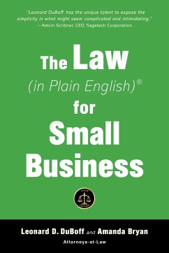 The Law (in Plain English) for Small Business - Duboff, Leonard D.; Bryan, Amanda