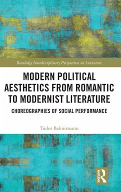 Cover Modern Political Aesthetics from Romantic to Modernist Literature