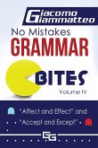 No Mistakes Grammar Bites, Volume IV