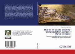 Studies on onsite breeding and population status of Marsh crocodile
