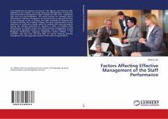 Factors Affecting Effective Management of the Staff Performance