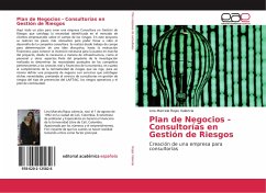 Plan de Negocios - Consultorías en Gestión de Riesgos