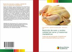 Nutrición de aves y cerdos: calidad de carne y trastornos metabólicos
