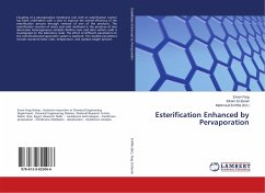 Esterification Enhanced by Pervaporation