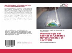 Microbiología del hábitat de Gopherus flavomarginatus en cautiverio