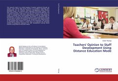 Teachers' Opinion to Staff Development Using Distance Education Mode