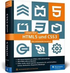 HTML5 und CSS3 - Wolf, Jürgen