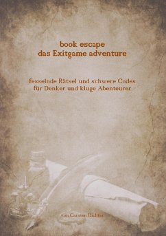 Book escape - das Exitgame adventure - Richter, Carsten