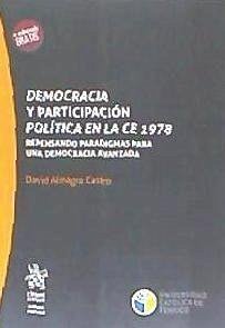 Democracia y participación política en la CE 1978 - Almagro Castro, David