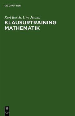 Klausurtraining Mathematik (eBook, PDF) - Bosch, Karl; Jensen, Uwe