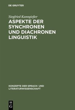 Cover Aspekte der synchronen und diachronen Linguistik (eBook, PDF)