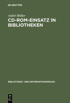 CD-ROM-Einsatz in Bibliotheken (eBook, PDF) - Möller, André