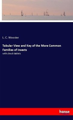 Tabular View and Key of the More Common Families of Insects - Wooster, L. C.