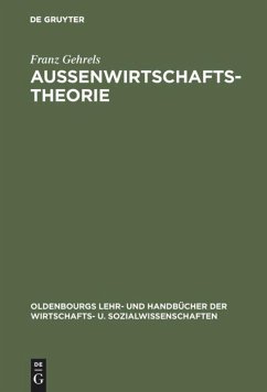 Cover Außenwirtschaftstheorie (eBook, PDF)