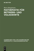 Mathematik für Betriebs- und Volkswirte (eBook, PDF)
