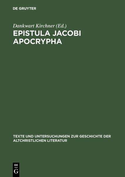 Epistula Jacobi Apocrypha (eBook, PDF) Epistula Jacobi Apocrypha (eBook, PDF)