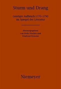 Cover Sturm und Drang (eBook, PDF)