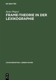 Frame-Theorie in der Lexikographie (eBook, PDF)