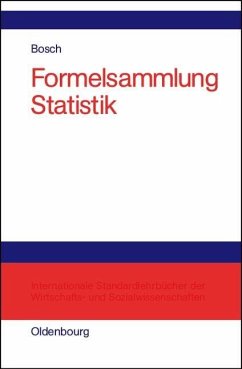 Formelsammlung Statistik (eBook, PDF) - Bosch, Karl