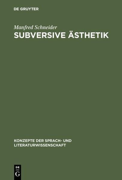 Subversive Ästhetik (eBook, PDF) Subversive Ästhetik (eBook, PDF)