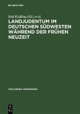 Landjudentum im deutschen Südwesten während der Frühen Neuzeit (eBook, PDF)