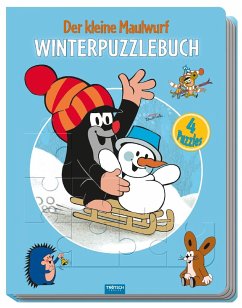 Trötsch Der kleine Maulwurf Winter Puzzlebuch - Miler, Zdenek