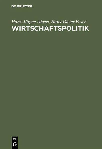 Wirtschaftspolitik (eBook, PDF)