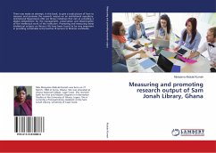 Measuring and promoting research output of Sam Jonah Library, Ghana - Abdulai Kumah, Mariyama