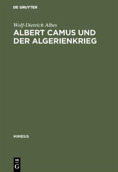 Cover Albert Camus und der Algerienkrieg (eBook, PDF)