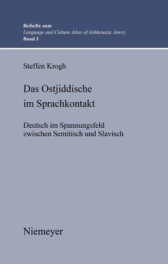 Das Ostjiddische im Sprachkontakt (eBook, PDF) - Krogh, Steffen