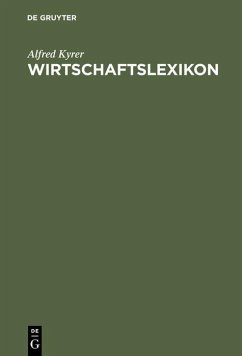 Cover Wirtschaftslexikon (eBook, PDF)