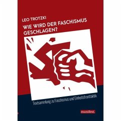Cover Wie wird der Faschismus geschlagen?