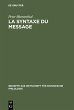 La syntaxe du message (eBook, PDF) - Bild 1