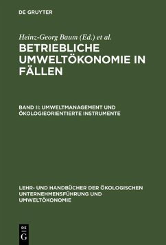Cover Umweltmanagement und ökologieorientierte Instrumente (eBook, PDF)