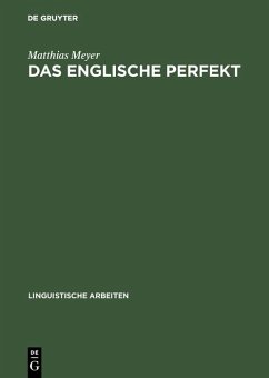Das englische Perfekt (eBook, PDF) - Meyer, Matthias