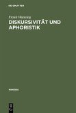 Diskursivität und Aphoristik (eBook, PDF)