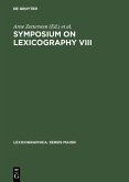 Symposium on Lexicography VIII (eBook, PDF)